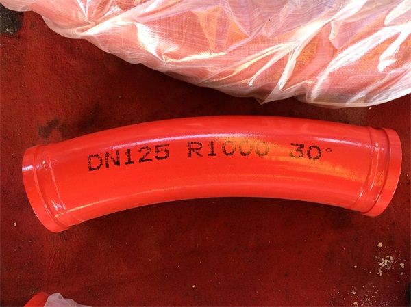 Concrete Stationary Bend Pipe DN125 R1000 30°