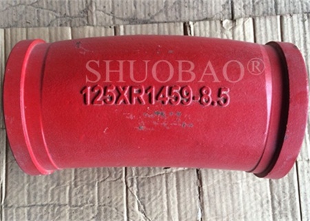 Concrete Casting Elbow Boom Wear Resistant Bend Piper1459 8.5°