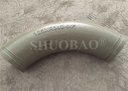 Concrete Casting Elbow Boom Wear Resistant Bend Pipe R340 90°