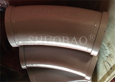 Concrete Casting Elbow Boom Wear Resistant Bend Pipe R460 30°
