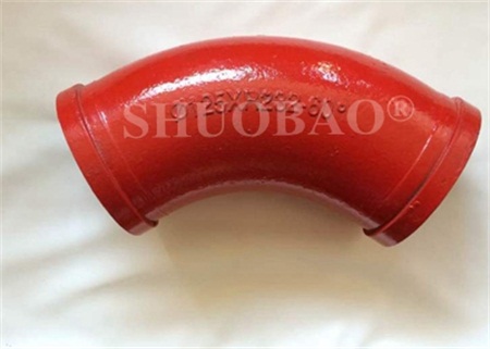 Concrete Casting Elbow Boom Wear Resistant Bend Pipe R232 60°