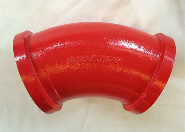 Concrete Casting Elbowboom Wear Resistant Bend Pipedn125 R275 45°