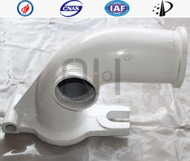 KYOKUTO HINGED ELBOW DN180 90° WITH HOLE